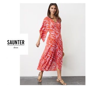 Cabi Saunter Dress Style #5795 Animal Print M NEW